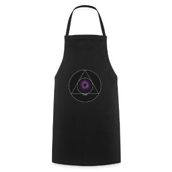goa vêtements goa motivGoa Hipster DreamHippe Club - Tablier de cuisine - noir - Devant - AI Model Male 185 dark (185cm)
