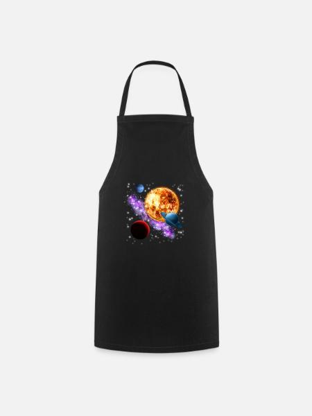 univers - Tablier de cuisine - noir