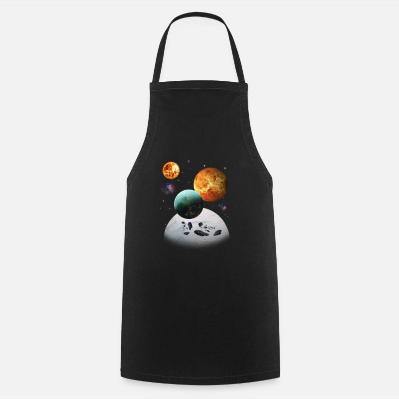 espace - Tablier de cuisine - noir
