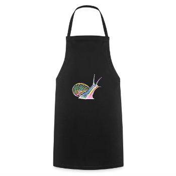 slug - Cooking Apron - black - Front - AI Model Male 185 dark (185cm)