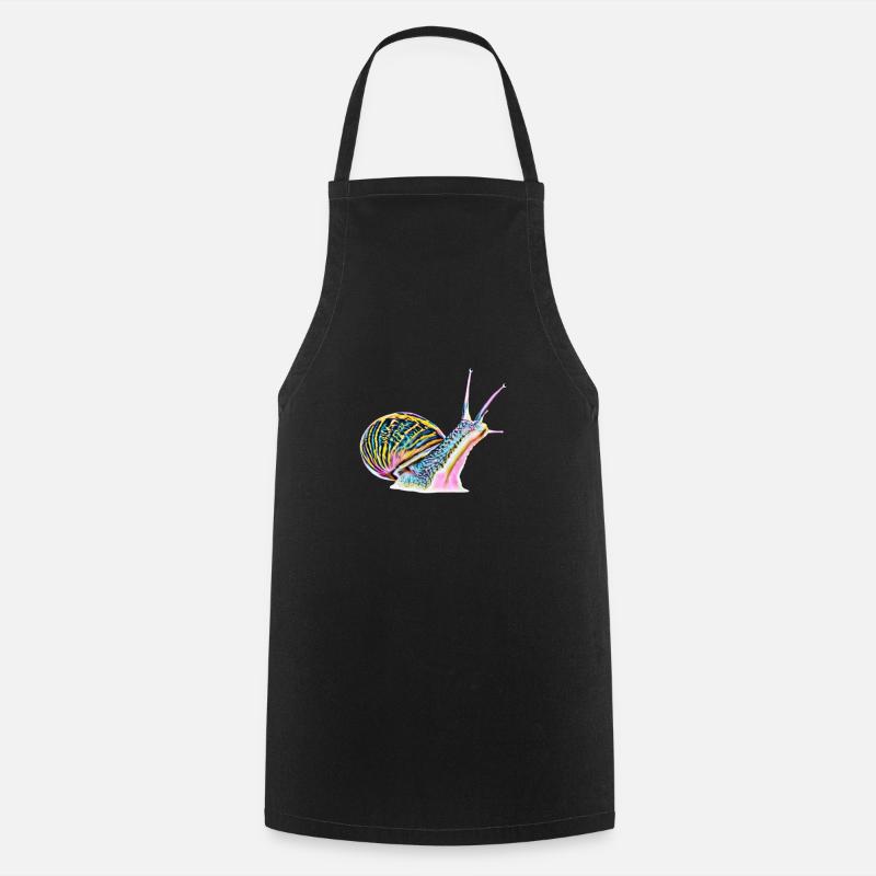 limace - Tablier de cuisine - noir