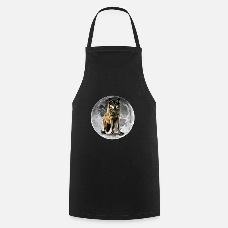 Loup - Tablier de cuisine - noir