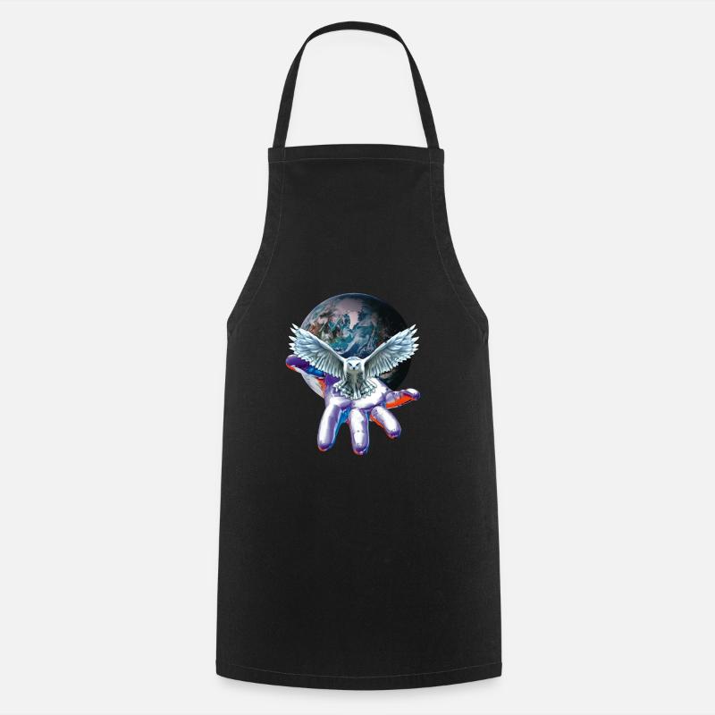 Hibou - Tablier de cuisine - noir
