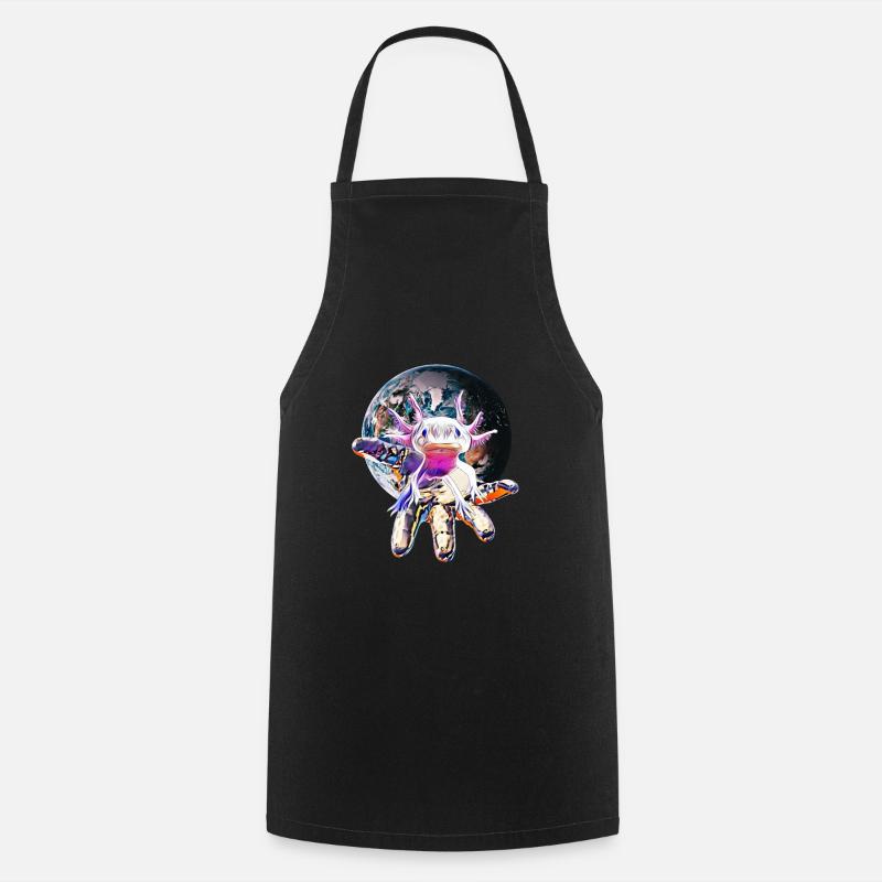 Axolotl - Tablier de cuisine - noir