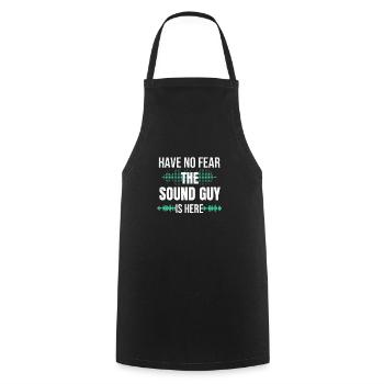 Sound Engineer Sound Engineer Sound Engineer Gift - Cooking Apron - black - Front - AI Model Male 185 dark (185cm)