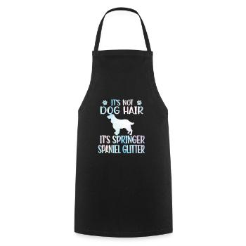 Deutsch Springer Spaniel Owner Dog Lovers - Cooking Apron - black - Front - AI Model Male 185 dark (185cm)