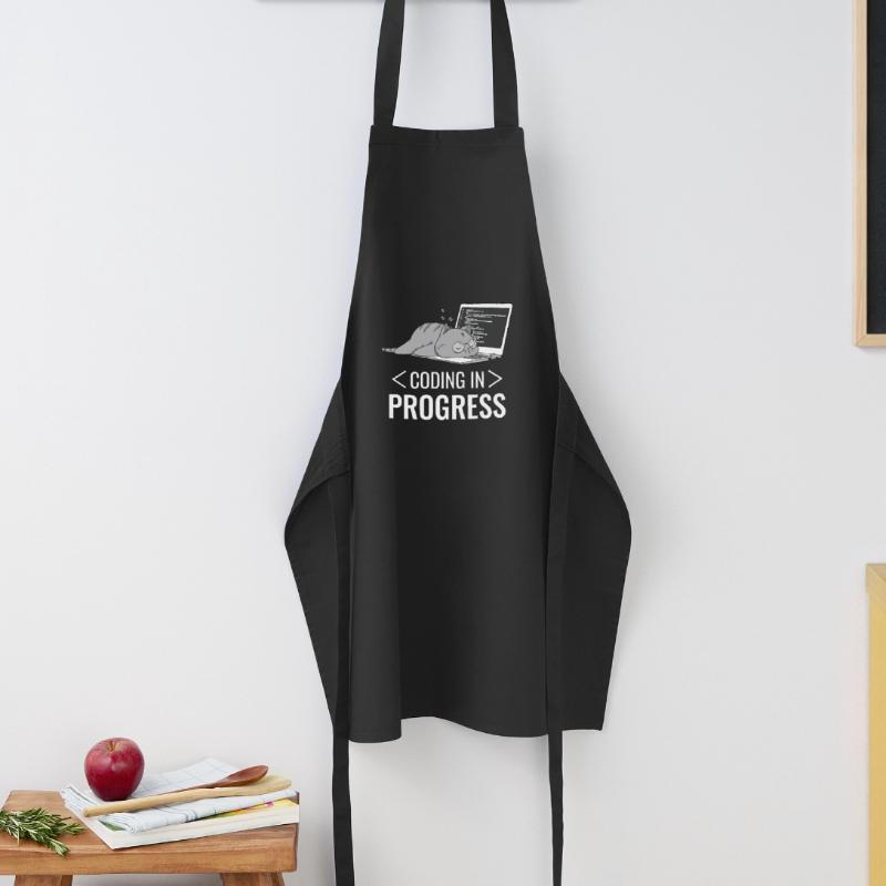 Programming Computer Nerd Cat Cooking Apron