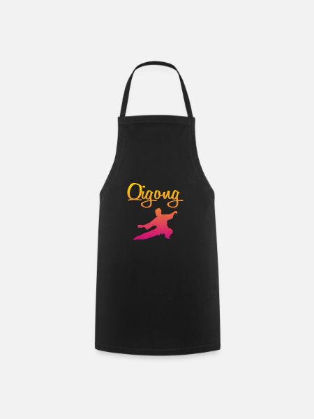 Qigong - Cooking Apron - black