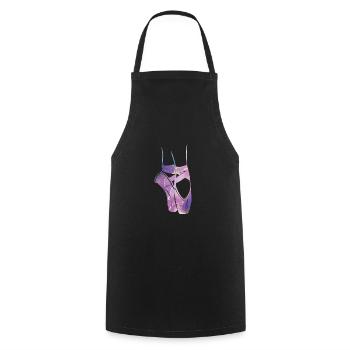 Balletttänzerin Ballerina Balletttanz Ballerina - Kochschürze - Schwarz - Vorne - AI Model Male 185 dark (185cm)