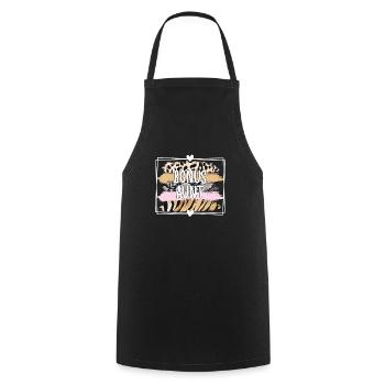 Fier Bonus Tante Meilleur Cadeau Belle-Tante - Tablier de cuisine - noir - Devant - AI Model Male 185 dark (185cm)