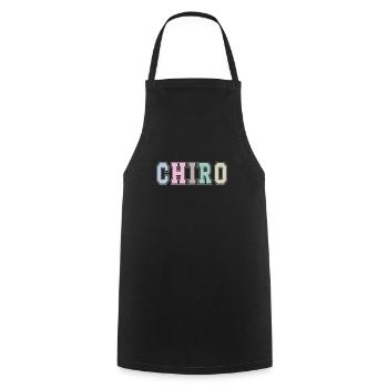 Chiropractor Chiropractic Chiropractor - Cooking Apron - black - Front - AI Model Male 185 dark (185cm)