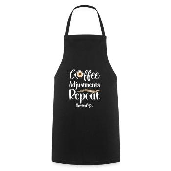 Proud Chiropractor Chiropractic Gift - Cooking Apron - black - Front - AI Model Male 185 dark (185cm)