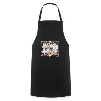 Best Secretary Appreciation Office Worker - Cooking Apron - black - Front - AI Model Male 185 dark (185cm)