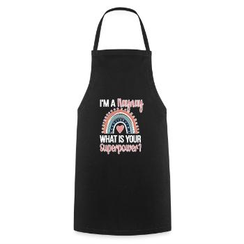 Naynay Oma Muttertagsgeschenk Naynay Großmutter - Kochschürze - Schwarz - Vorne - AI Model Male 185 dark (185cm)