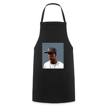 Hip Hopper Rapper - Cooking Apron - black - Front - AI Model Male 185 dark (185cm)