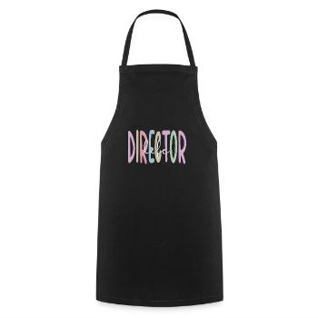 Bester Direktor Geschenk Direktor Wertschätzung - Kochschürze - Schwarz - Vorne - AI Model Male 185 dark (185cm)