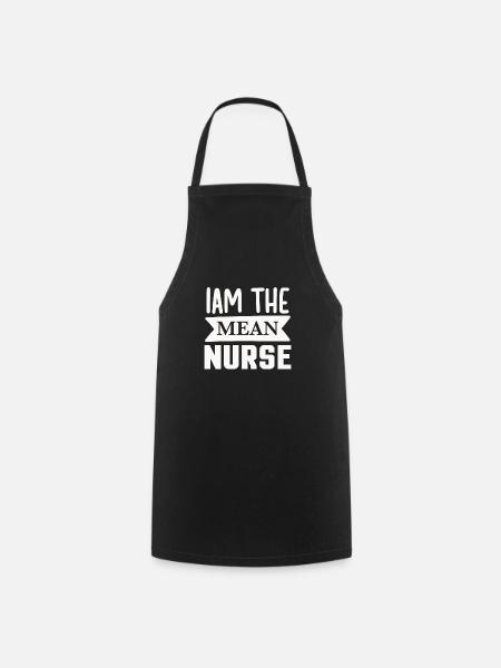 Je suis l’infirmière méchante - Tablier de cuisine - noir