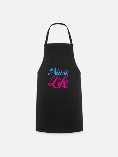 Health and Nurse - Cooking Apron - black