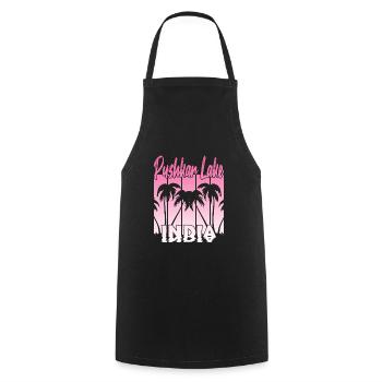 Pushkar Lake India Sunset - Cooking Apron - black - Front - AI Model Male 185 dark (185cm)