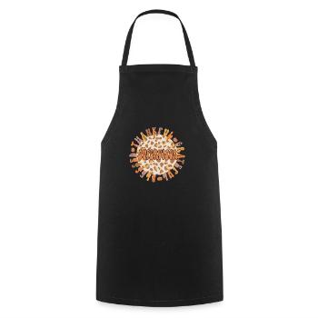 Supervisor Thanksgiving Supervisory Management - Cooking Apron - black - Front - AI Model Male 185 dark (185cm)