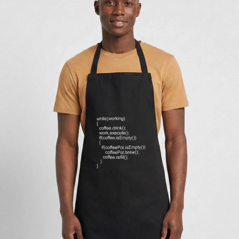 Source code Program code for programmers Cooking Apron