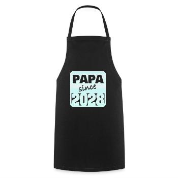 Dad 2028 - Kochschürze - Schwarz - Vorne - AI Model Male 185 dark (185cm)