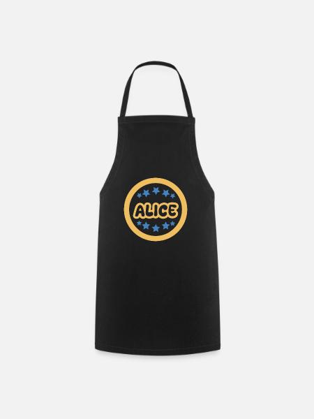 Alice - Kochschürze - Schwarz