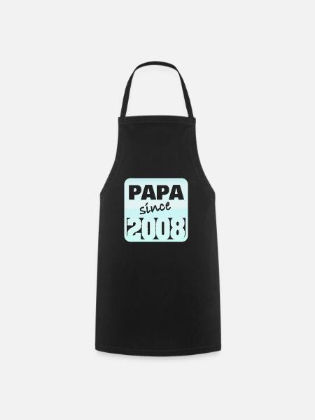 Papa 2008 - Kochschürze - Schwarz