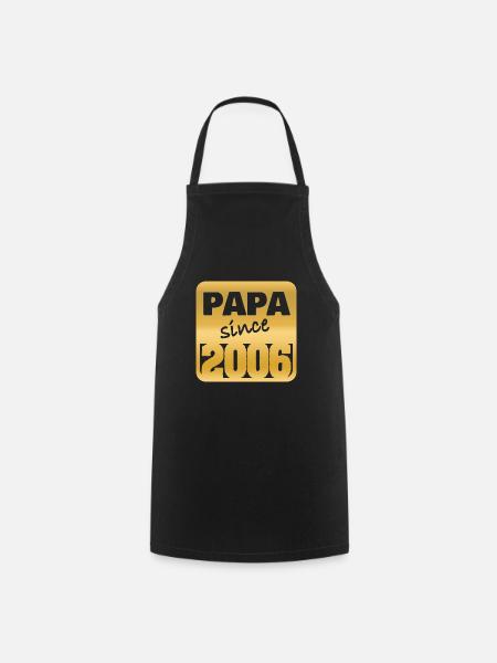 Papa 2006 - Kochschürze - Schwarz