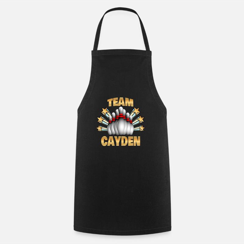 Bowling Cayden - Tablier de cuisine - noir