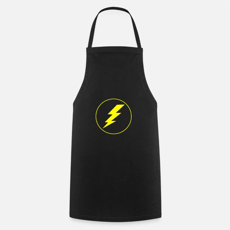Flash - Tablier de cuisine - noir