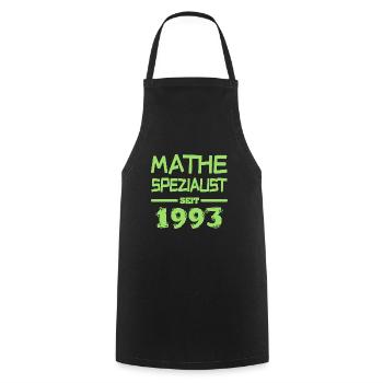 Witzig 1993 - Kochschürze - Schwarz - Vorne - AI Model Male 185 dark (185cm)