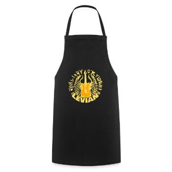 Geschenk für Levian - Kochschürze - Schwarz - Vorne - AI Model Male 185 dark (185cm)