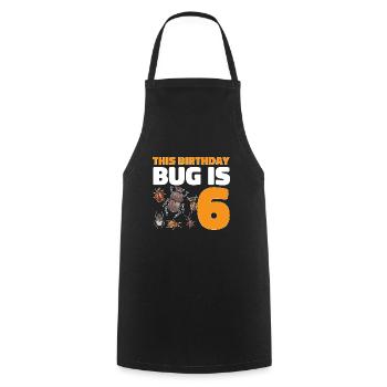 Insect collectors, insects, beetle lovers, entomologists - Cooking Apron - black - Front - AI Model Male 185 dark (185cm)