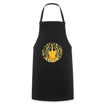 Louie - Tablier de cuisine - noir - Devant - AI Model Male 185 dark (185cm)