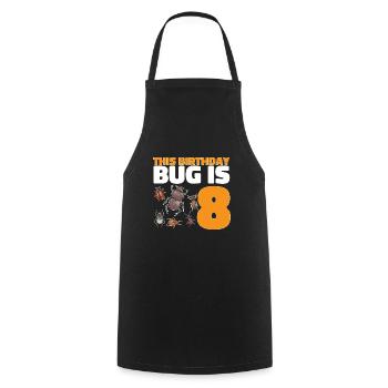 Insect collectors, insects, beetle lovers, entomologists - Cooking Apron - black - Front - AI Model Male 185 dark (185cm)