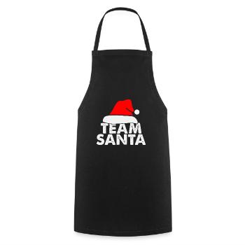 Weihnachtsmann Lebkuchen Rentier Winter - Kochschürze - Schwarz - Vorne - AI Model Male 185 dark (185cm)