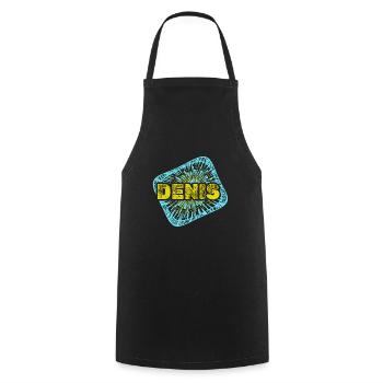 Leisure Denis - Cooking Apron - black - Front - AI Model Male 185 dark (185cm)