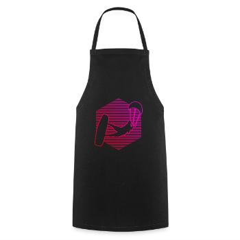 Kitesurf Femmes Kitesurf Kitesurf Hommes - Tablier de cuisine - noir - Devant - AI Model Male 185 dark (185cm)