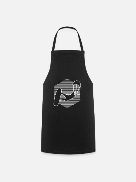 Kite Kitesurf Hommes Kitesurf Kitesurf Kitesurf Kitesurf - Tablier de cuisine - noir