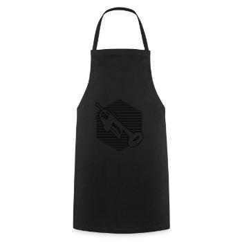 Trompeten Spieler Trompettiste Trompetenspielen - Tablier de cuisine - noir - Devant - AI Model Male 185 dark (185cm)