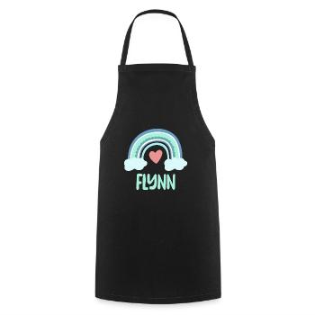 Flynn Nom Rainbow Baby - Tablier de cuisine - noir - Devant - AI Model Male 185 dark (185cm)