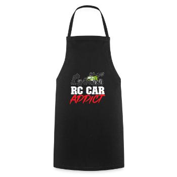 RC Car Remote Control Car - Cooking Apron - black - Front - AI Model Male 185 dark (185cm)