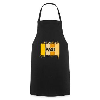 Paxi - Tablier de cuisine - noir - Devant - AI Model Male 185 dark (185cm)