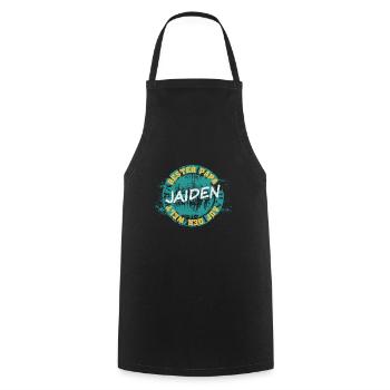 Gift for Jaids - Cooking Apron - black - Front - AI Model Male 185 dark (185cm)
