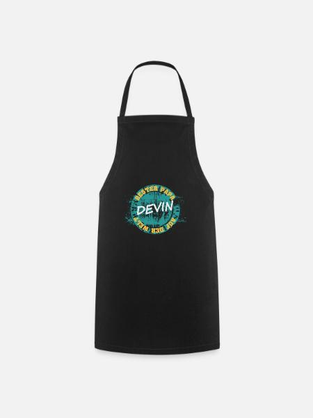 Vatertag Devin - Kochschürze - Schwarz