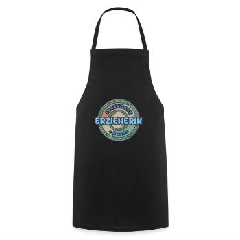 Gouvernante - Tablier de cuisine - noir - Devant - AI Model Male 185 dark (185cm)