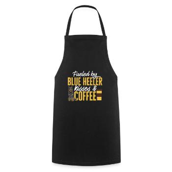 Australian Cattle Dog Red Blue Heeler - Cooking Apron - black - Front - AI Model Male 185 dark (185cm)