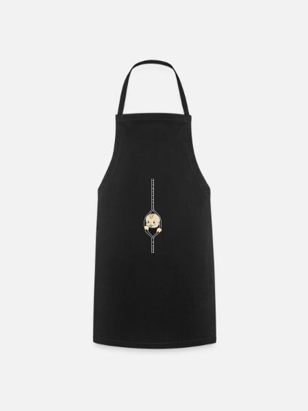 Pregnancy Pregnant baby son gift - Cooking Apron - black
