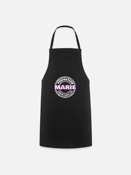 Perfektion Marie - Kochschürze - Schwarz